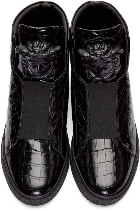 versace crocodile shoes|versace shoes for men.